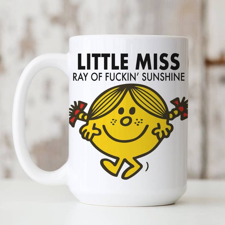 LITTLE MISS mok „Ray of Fuckin Sunshine” voor wholesale door Love Letters