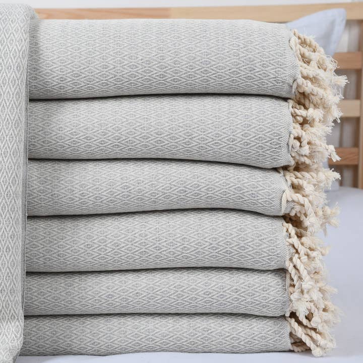 Couverture de canapé, couverture de pique-nique confortable pour la vente par Organic Turkish Towels