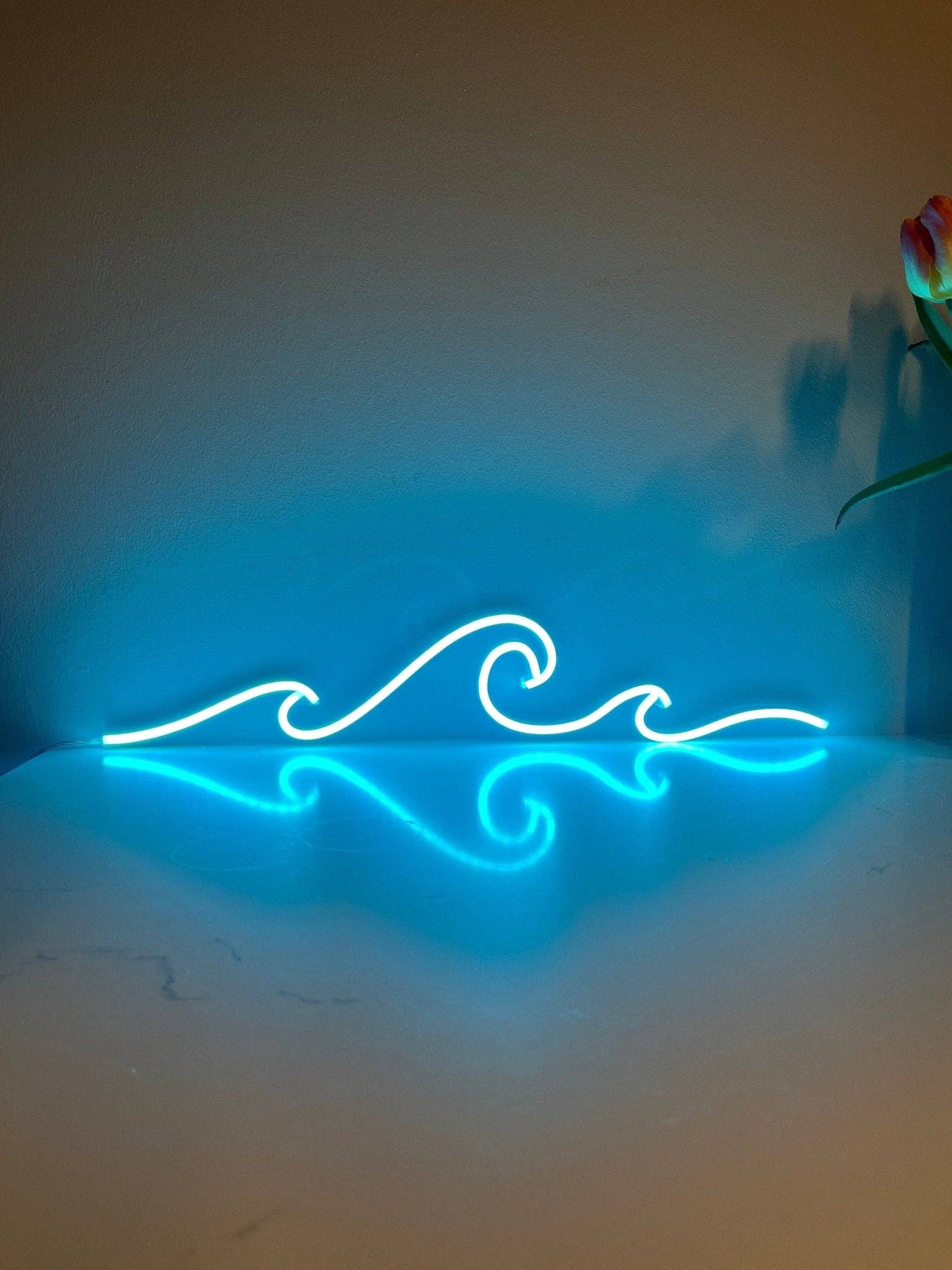 CityNeon - Wholesale Neon Sign - Ocean Wave Neon Sign - Sea LED Neon Light - Water Nature Bedside Custom Lamp - Bedroom Nursery Wall Decor1