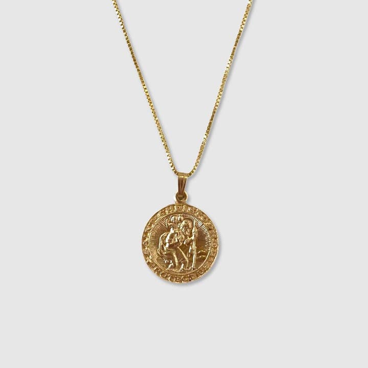 St Christopher Medallion Necklace and other Purchase Wholesale participation medals. Free Returns & Net 60 Terms on Faire trending on Faire.