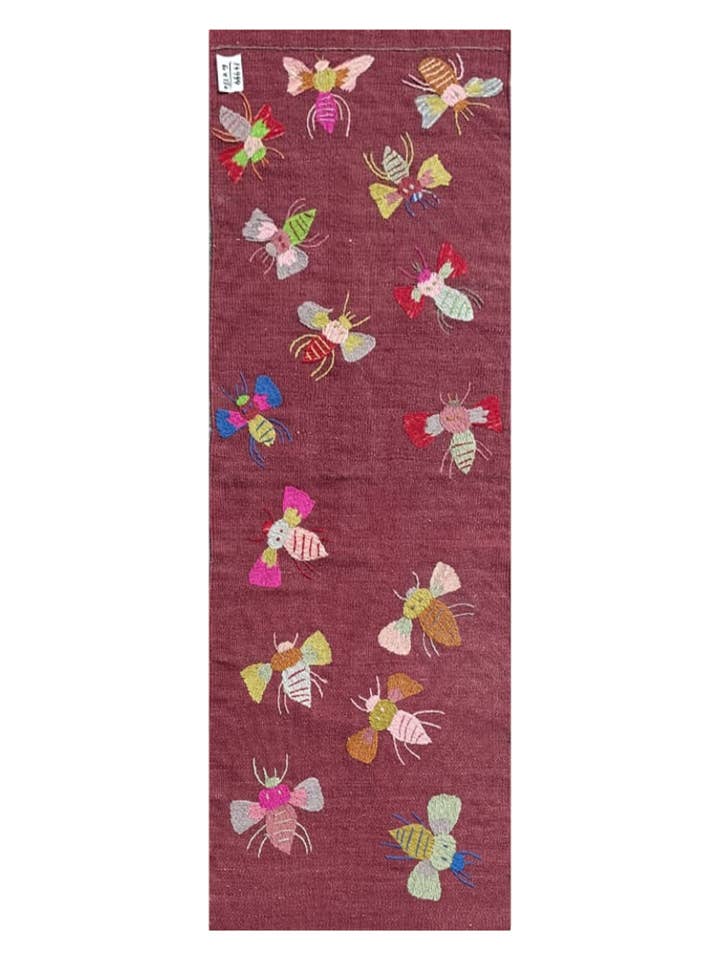 Kilim Suzani Bordado a Mano - Tamaño: 180 x 60 cm para venta al por mayor de Imaco Rugs