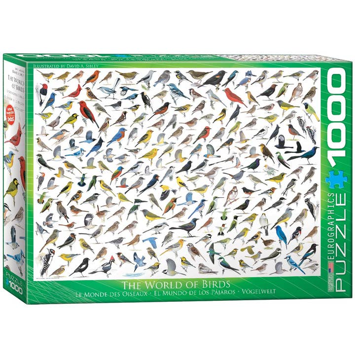 Eurographics Puzzles USA - Wholesale Puzzle - Adult - The World of Birds