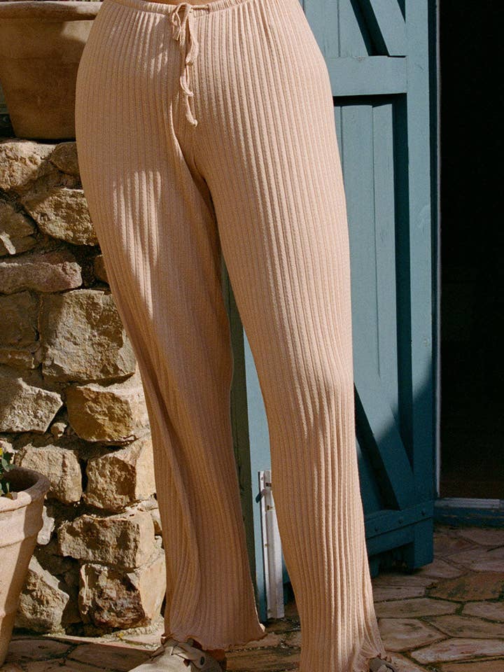 Émilie Pants - Hazelnut for wholesale by Nénés