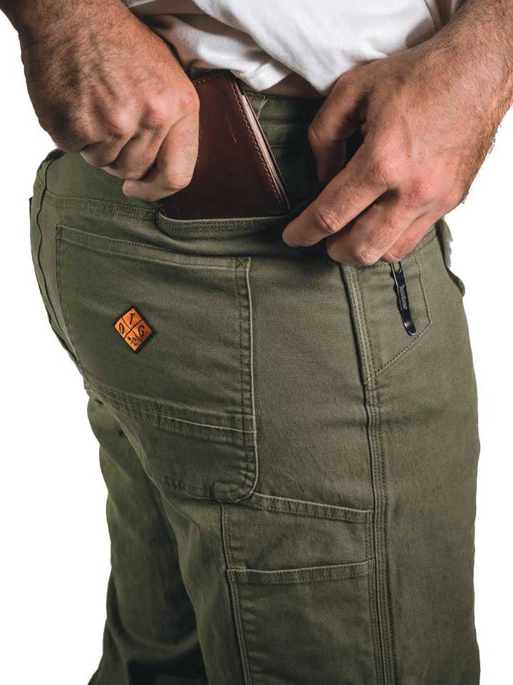 Trailblazer Standaard Pasvorm Broek - DK Olijf voor wholesale door Off The Grid Surplus