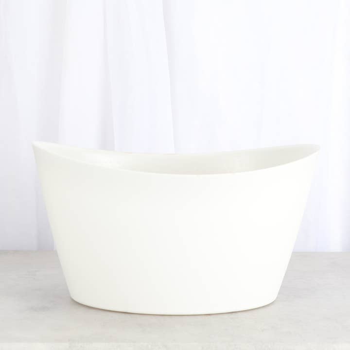 Thorsen's Greenhouse - Wholesale Plant Pot - Oval Boat Planter - Plastic - 11" Long