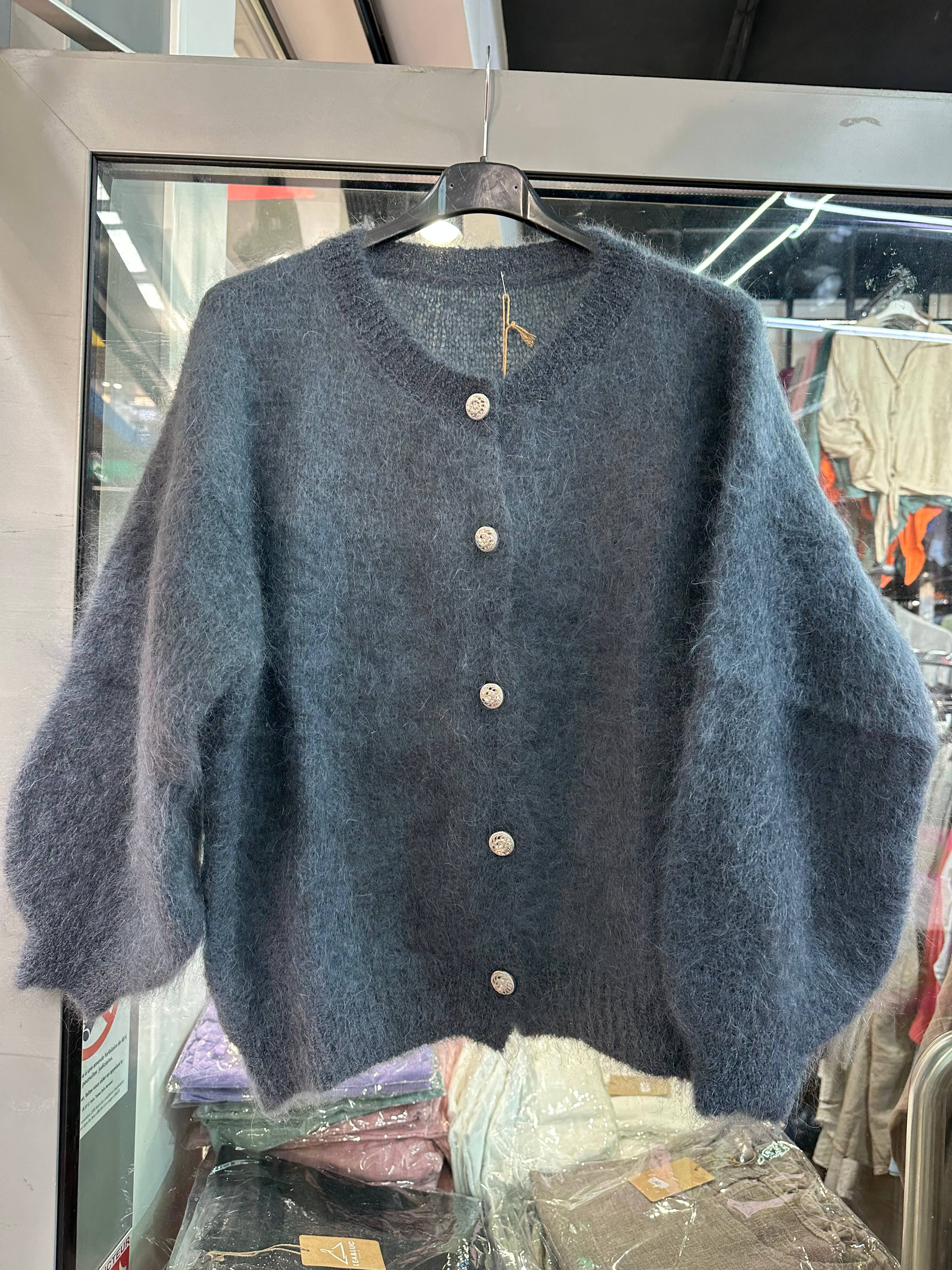 LÉA & LUC - Wholesale Cardigan - Women's - Mohair cardigan REF. 213713