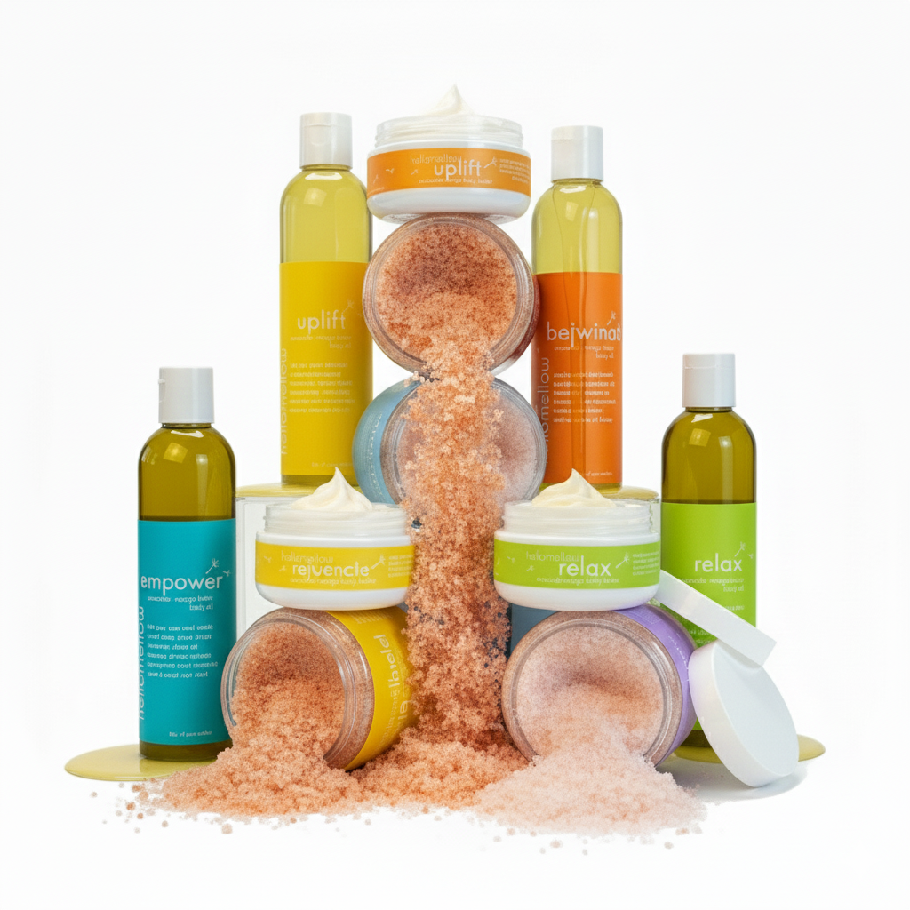 hellomellow - Wholesale Bath & Body Set - the essential set - balance10
