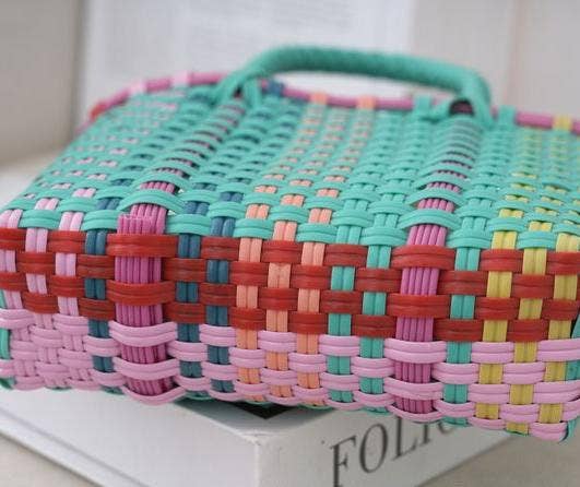 MKS America - Wholesale Tote Bag - Women's - PP colorful tote cabbage basket4