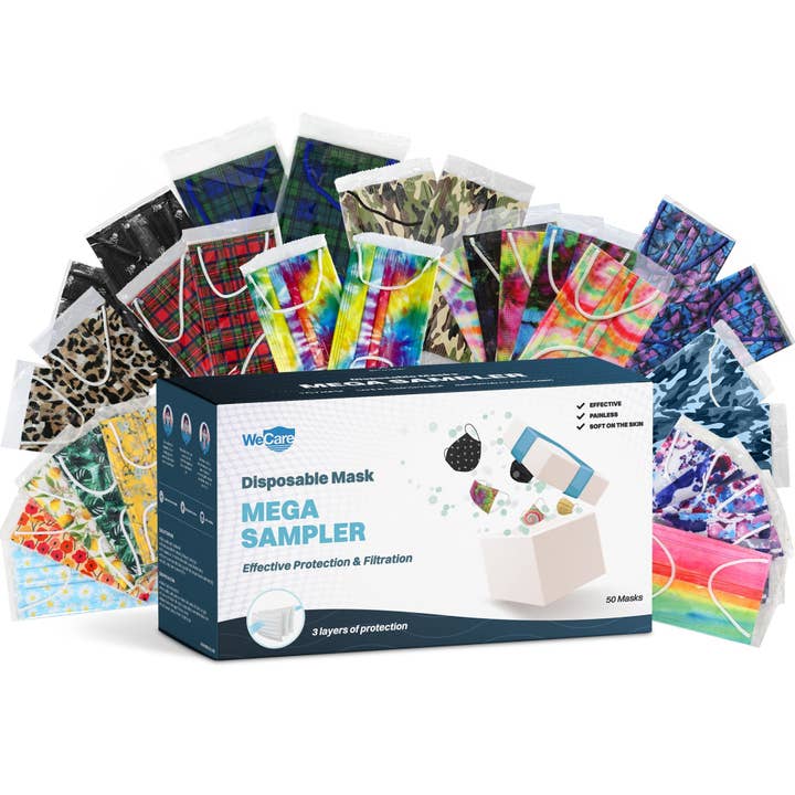 WeCare Mystery Sampler Pack Masks for wholesale by ShopHomeMed