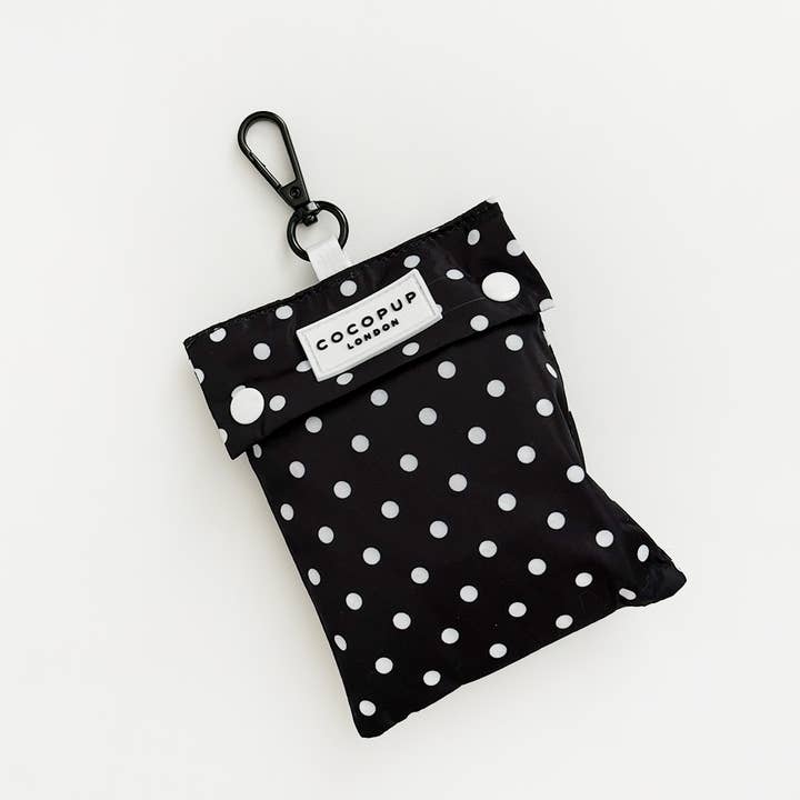 Cocopup London - Wholesale Pet Raincoat - Dog - Dog Raincoat - Black Polka Dot3
