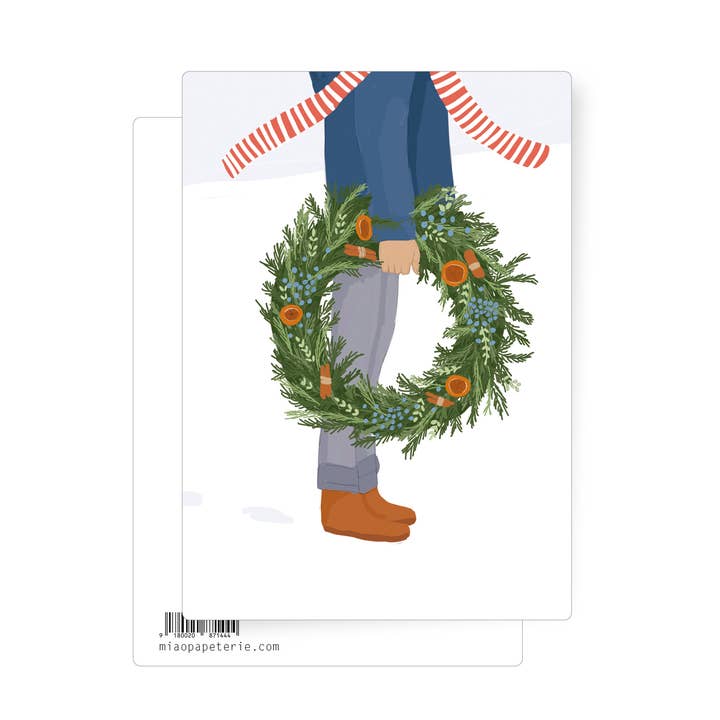 Saudações de Natal | postal por atacado de MIAO Papeterie