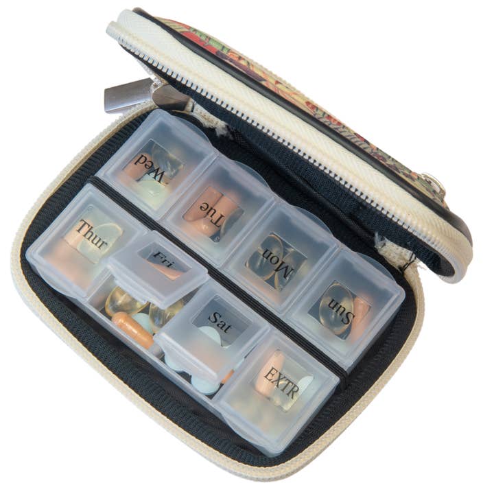 MADE EASY KIT - Wholesale Pill organiser - Made Easy Kit Pill Case - 7-Day Travel Medicine Organizer18