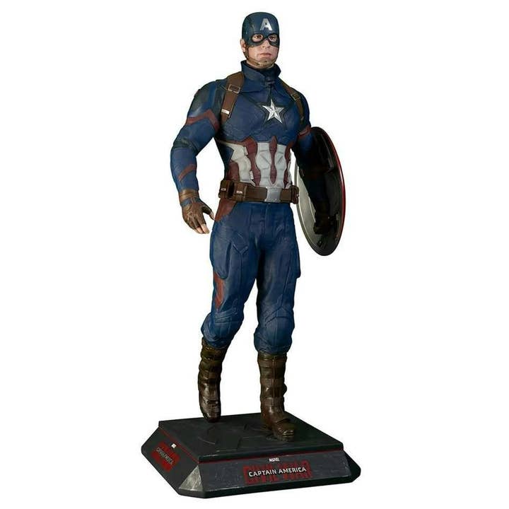 Captain America Life Size Statue From Civil War for wholesale by LM Treasures