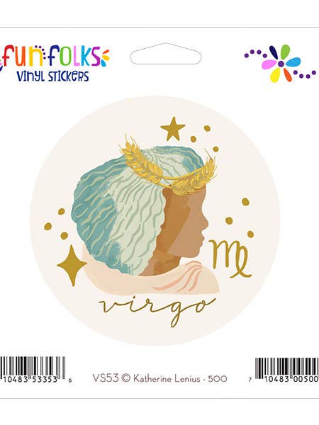 VS53 VIRGO - VINYL STICKER for wholesale by Fun Folks