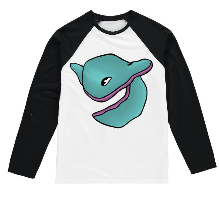 Camiseta manga comprida Troffle Sublimation Baseball por atacado de Marick Booster