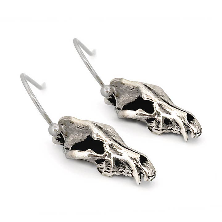 Dire Wolf Earrings for wholesale by Fire & Bone