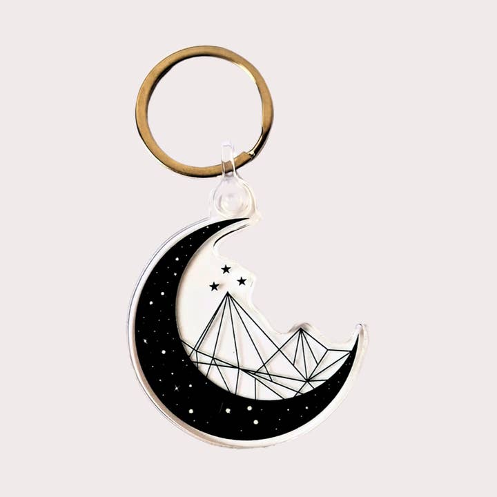 ACOTAR Velaris Night Court keyring - officially licensed by Sarah J. Maas for wholesale by Romantasy Designs