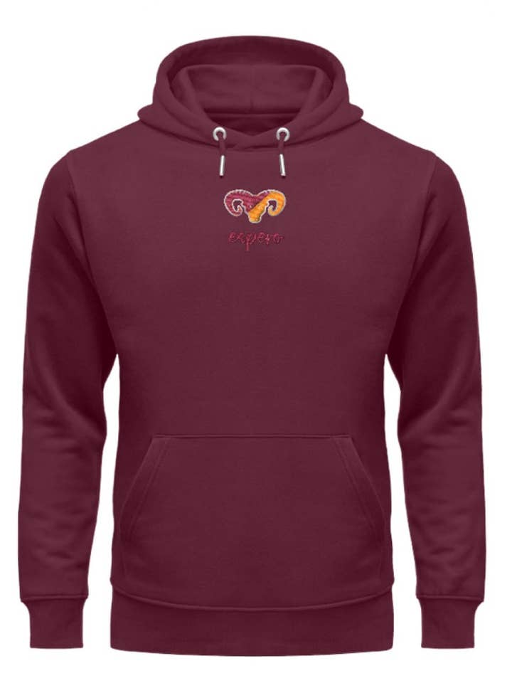 Exclusive: Men's Hoodie Life Stick Bordeaux for wholesale by espero