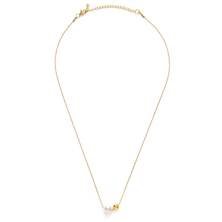 Amano Studio - Wholesale Pendant/Charm Necklace - Pearl Orbit Necklace