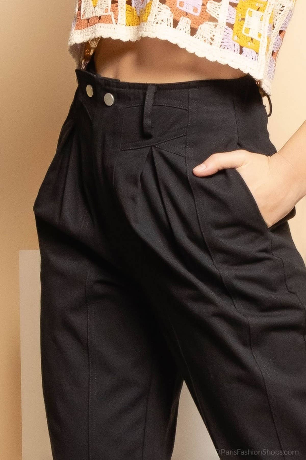 Daphnea - Wholesale Pants - Women's - 3773 CARROT PANTS5