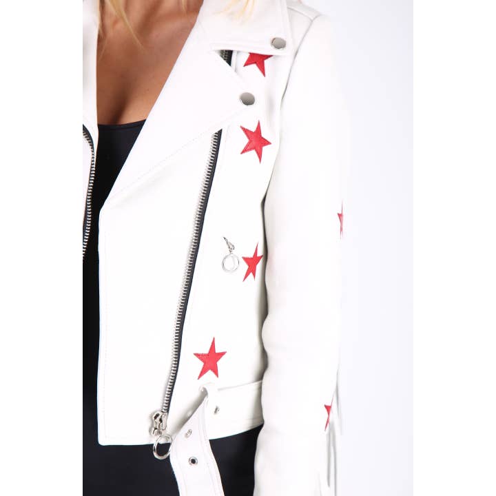 ARTFLOW – wholesale Leather jacket – Women′s – JAYLOUCY Roxanne leather jacket3