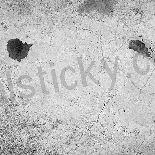Cracked Concrete with Oil and Paint Spots for wholesale by Real Sticky