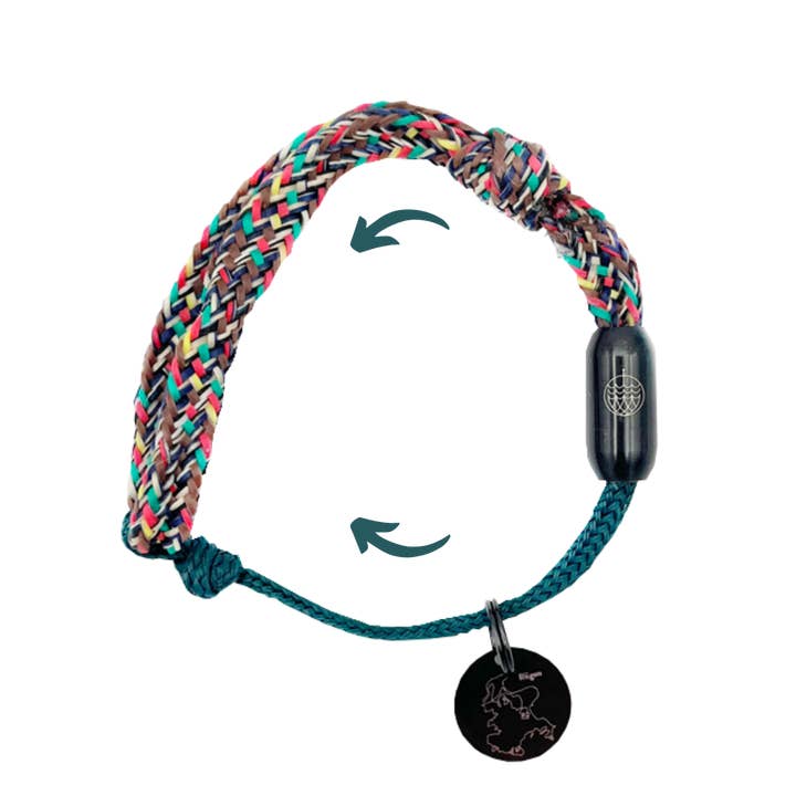 Bracciale dell'isola di Rügen in rete da pesca per la vendita all'ingrosso da parte di BRACENET