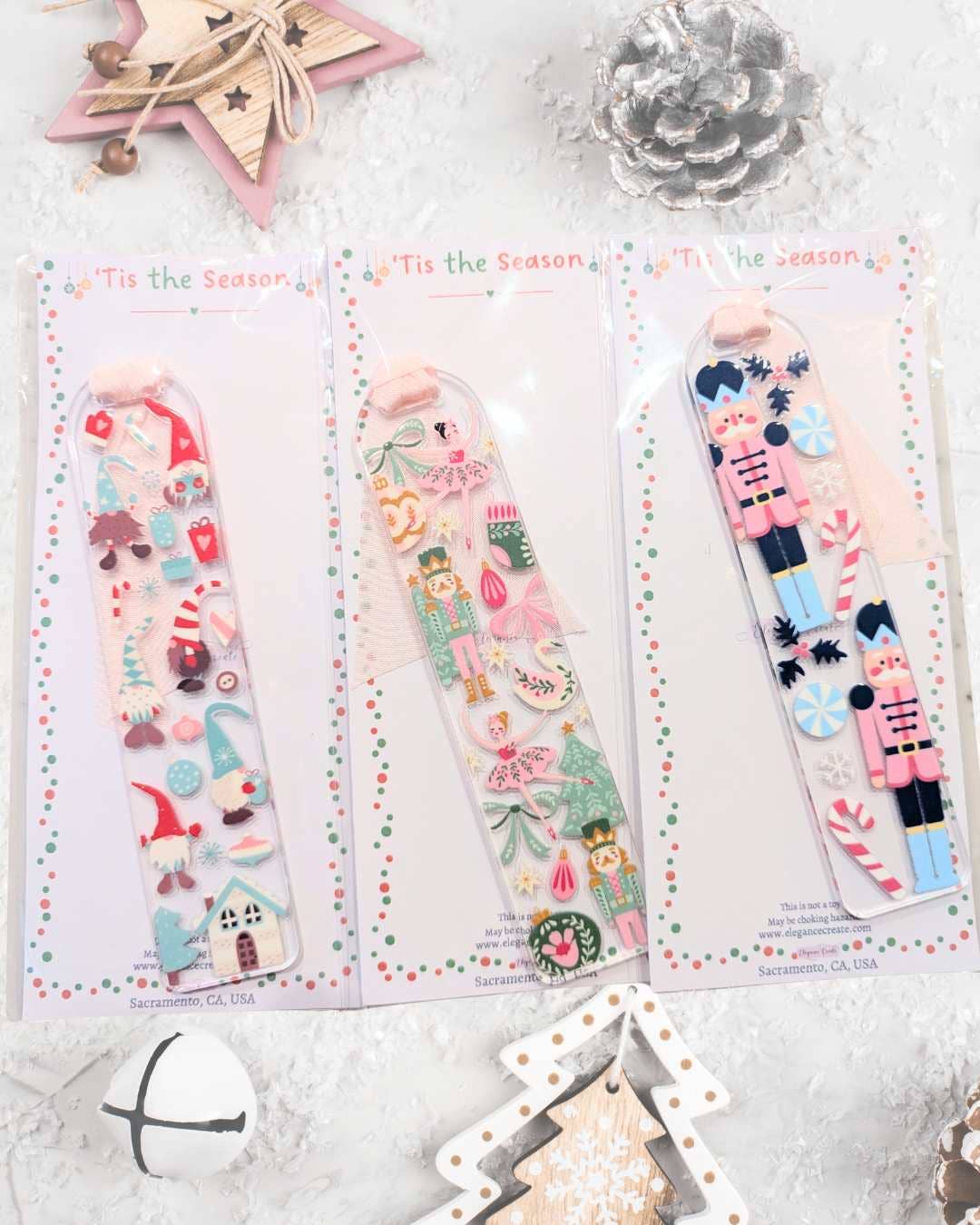 Elegance Create - Wholesale Bookmark - Nutcracker Ballet Christmas Bookmark Gifts3