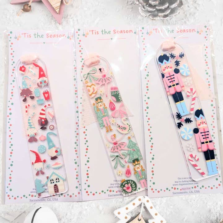 Elegance Create - Wholesale Bookmark - Nutcracker Ballet Christmas Bookmark Gifts3