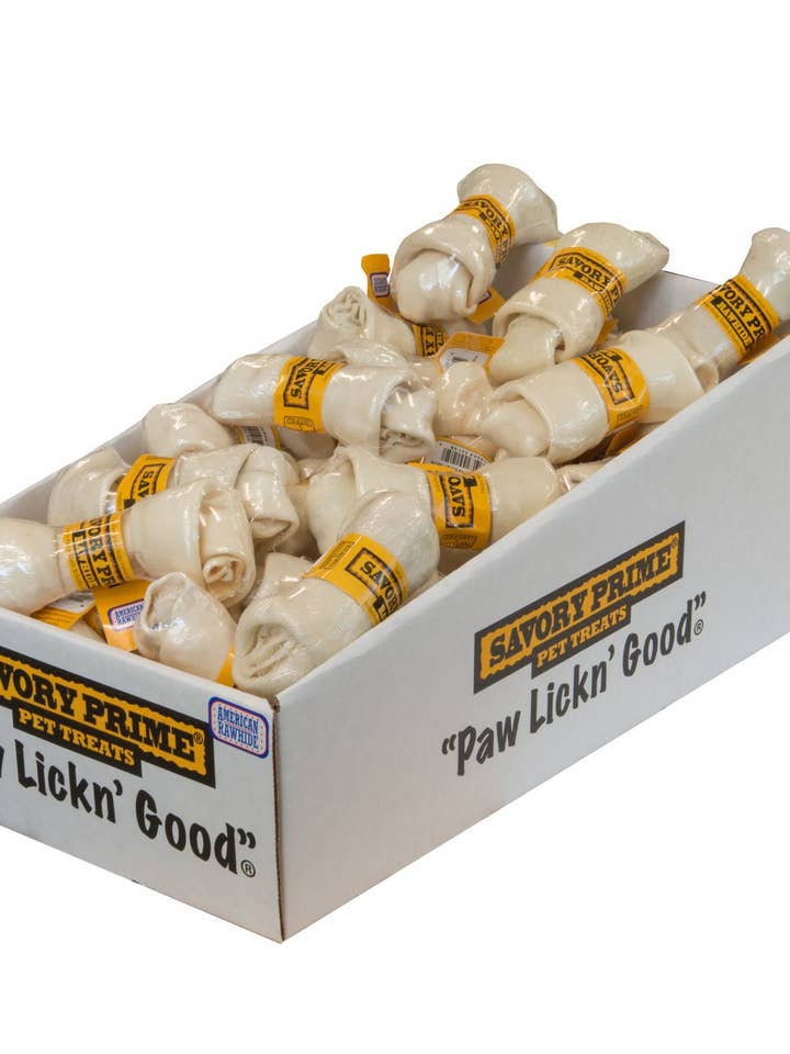 Présentoir d'os noué AMÉRICAIN 4/5" 48/Pièces pour la vente par Savory Prime