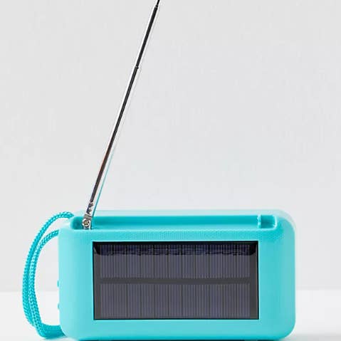 PhunkeeTree - Wholesale Speakers - Turquoise - Solar Powered Wireless Speaker1
