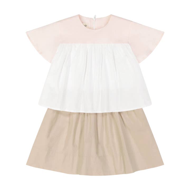 Robe napolitaine à 2 niveaux pour la vente par Mon Doux Monde