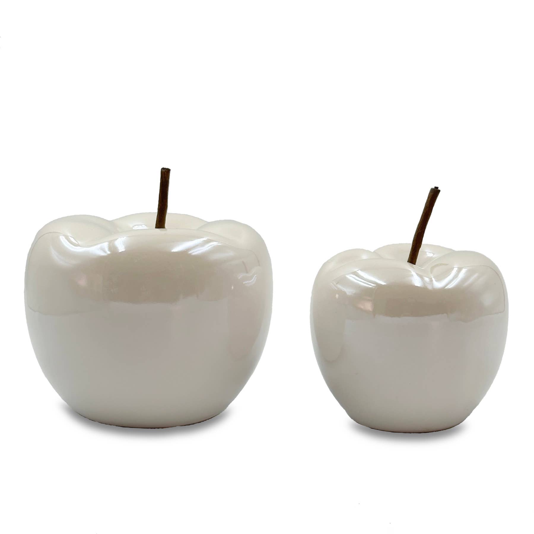 Bentley & Bo - Wholesale Decorative tabletop object - Pair of Porcelain Apples1