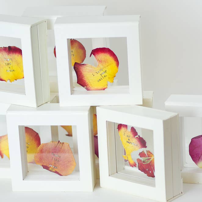 White Floating Display Box for Jewelry, Gemstones, Etc ... for wholesale by Resolute Star