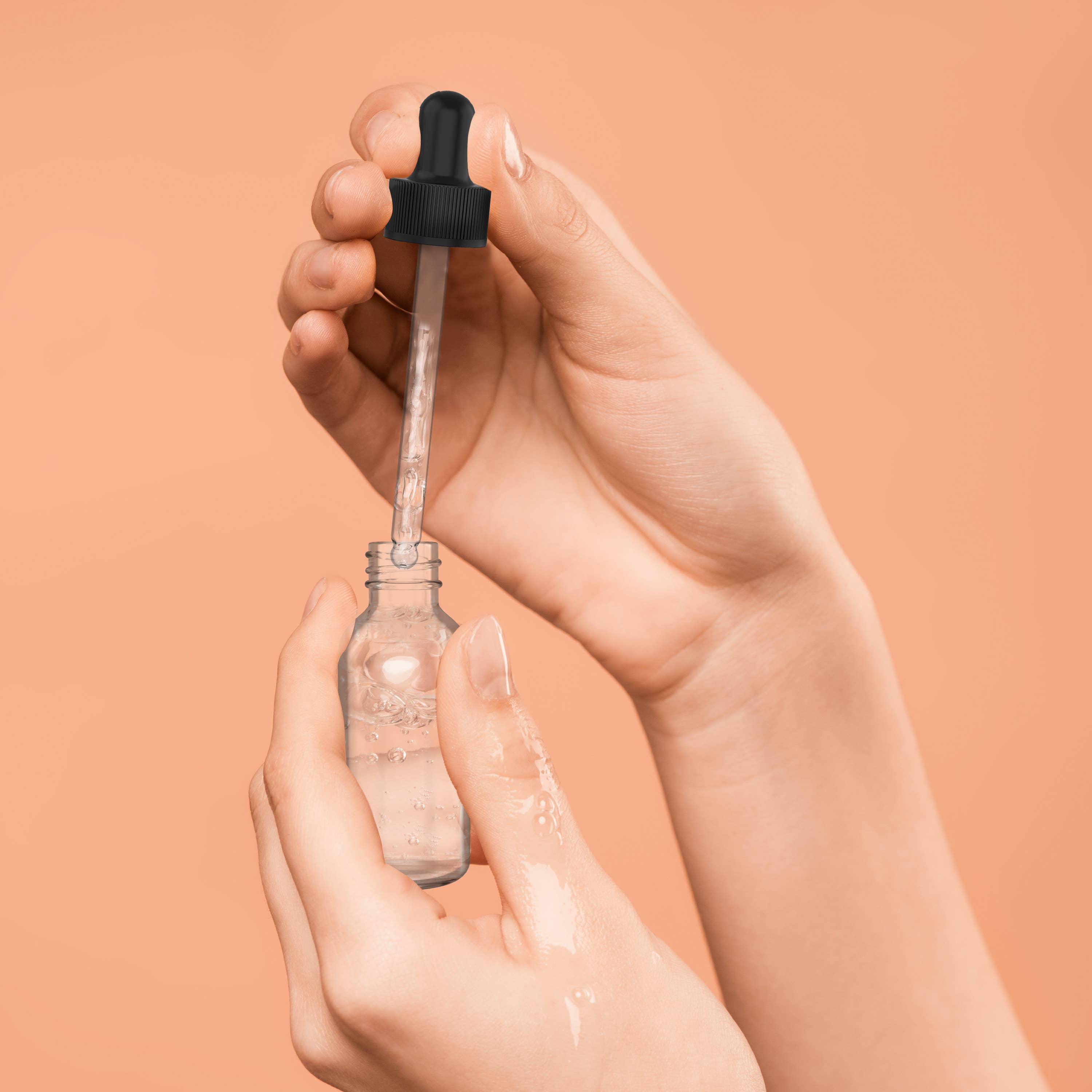 Nevlers - Wholesale Travel Container - Clear Glass Dropper Bottles - 2 oz. (Pack of 24)4