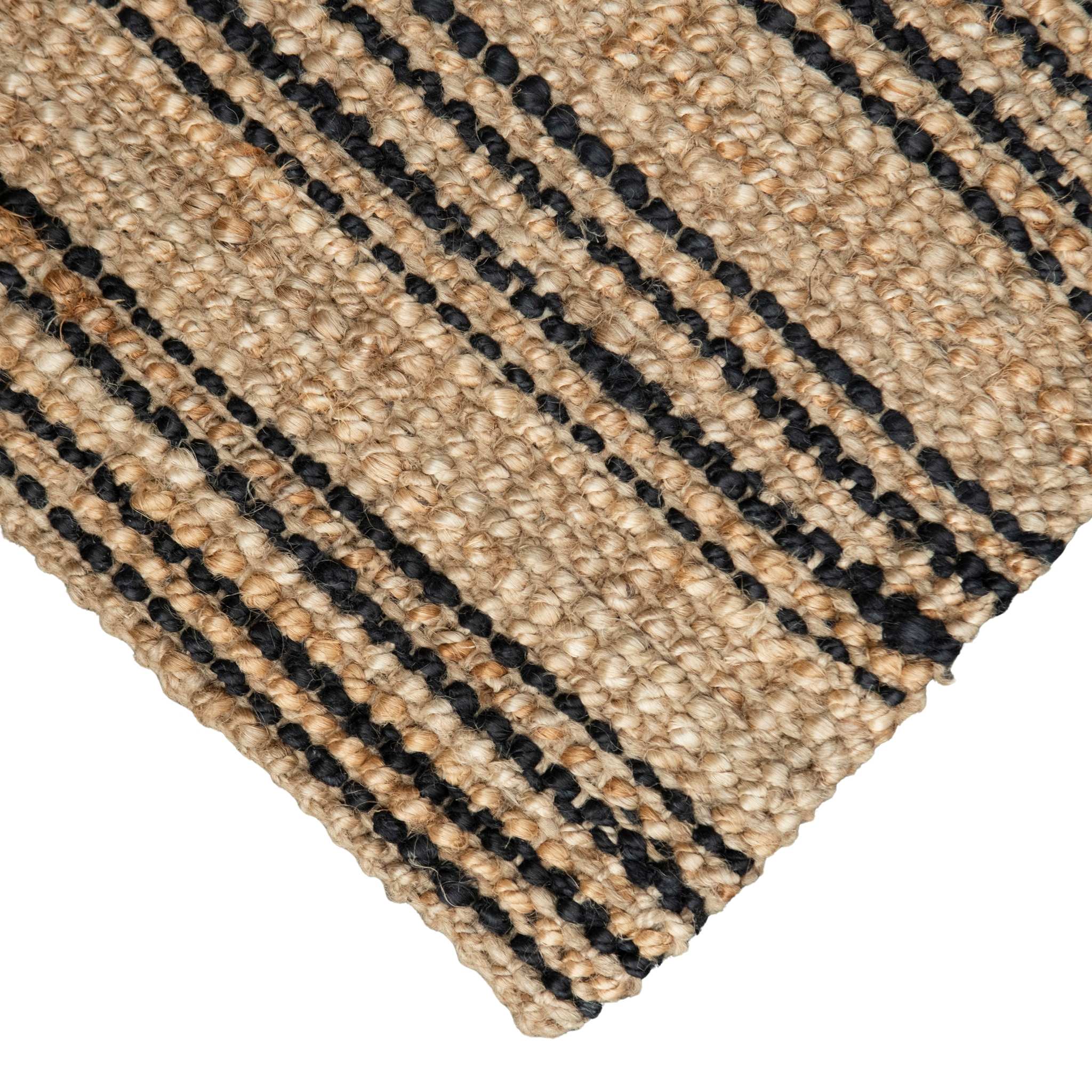 North Avalon - Wholesale Area Rug - Smith | Stripe Chunky Jute Bouclé Rug1