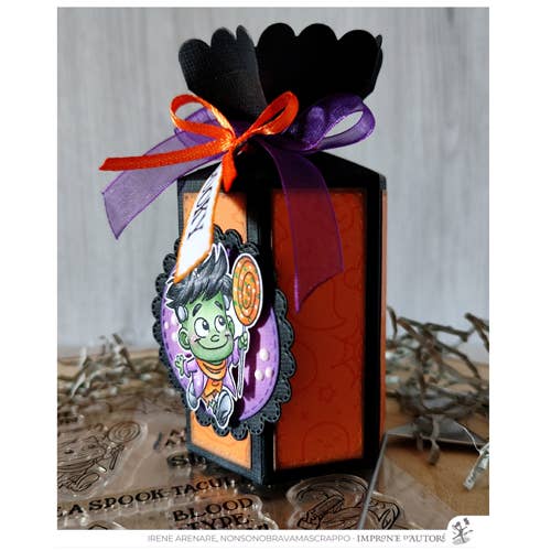 Impronte D'Autore - Wholesale Rubber/Decorative Stamp - Bite of Fun clear polymer stamps5