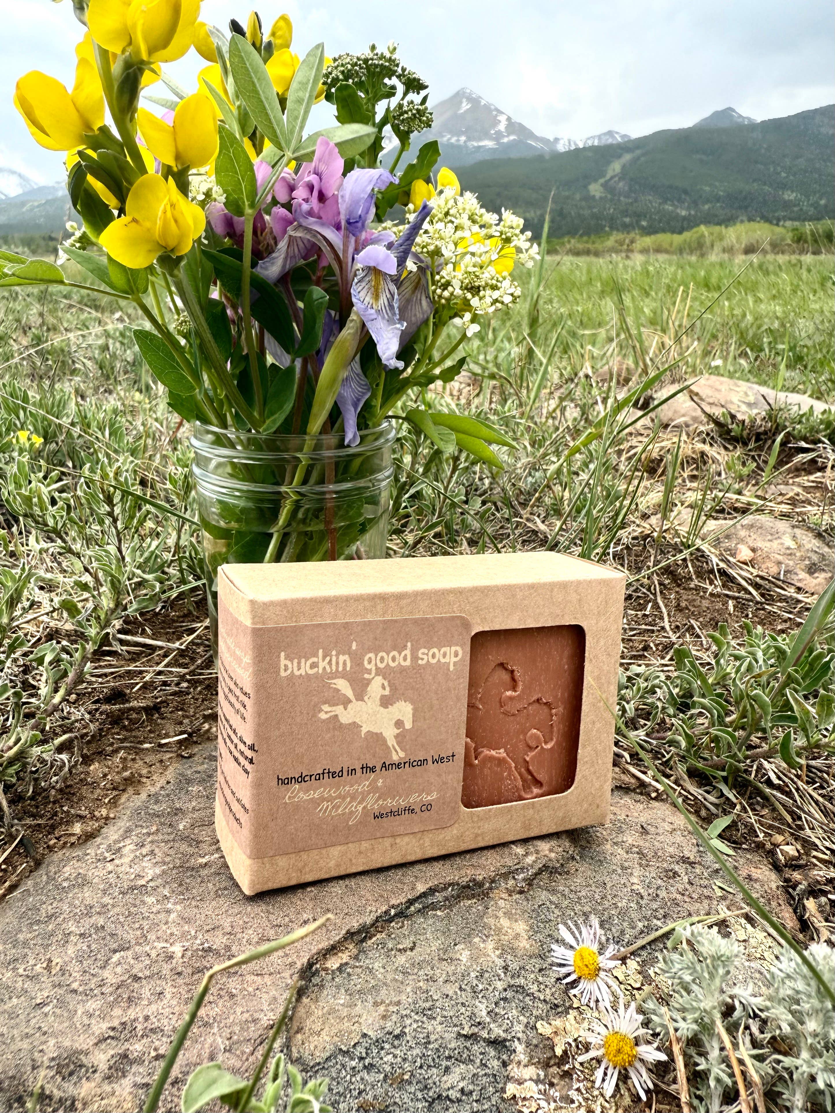 buckin’ good products - Wholesale Bar Soap - Soap Rosewood & Wildflowers (western boutique)