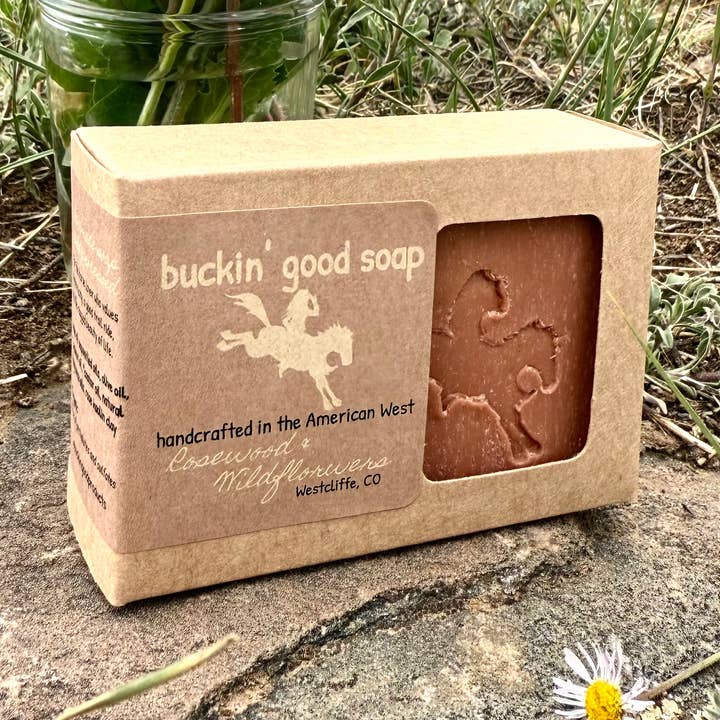 buckin’ good products - Wholesale Bar Soap - Soap Rosewood & Wildflowers (western boutique)0