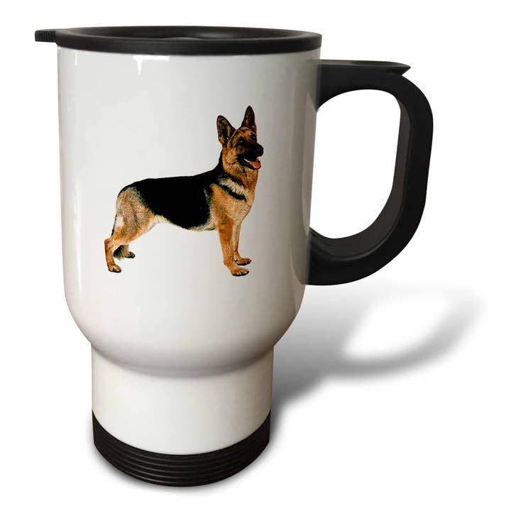 3dRose, German Shepherd, Travel Mug for wholesale by 3dRose