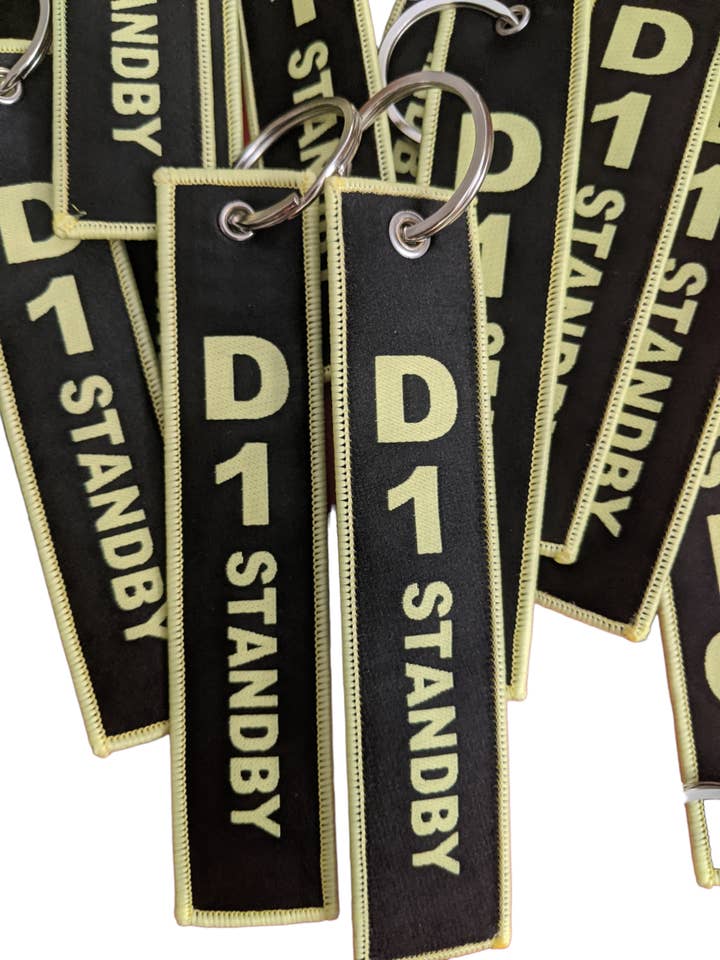 D1 Stand-by Kofferanhänger für den Großhandel von FUNNYBAGTAGS by Cukiegirl