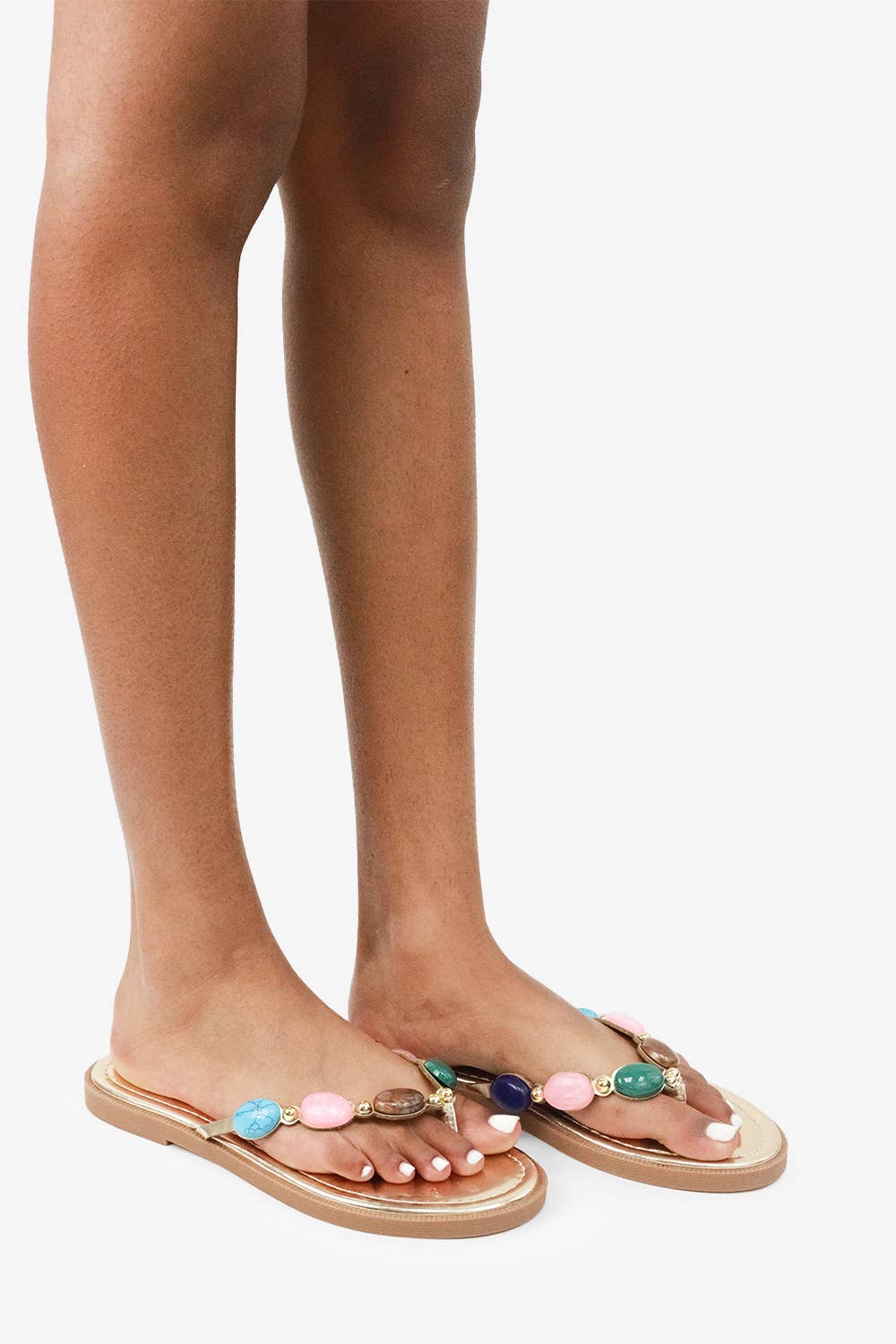 Lemonade Shoes - Wholesale Sandals - Women's - FANTINE - RESORT '26 Beaded Thong Sandal7