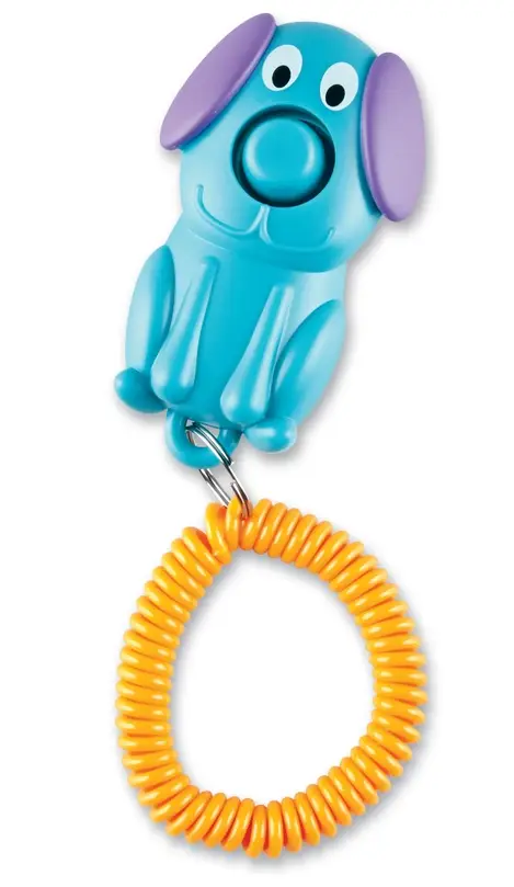 Hunger for Words and Brightkins - Wholesale Pet Toy - Dog - Brightkins™ Smarty Pooch Training Clicker- PUPPY1