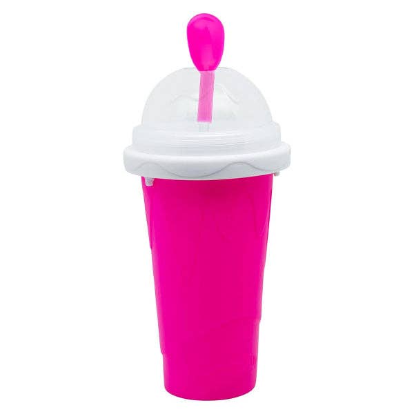 Showcase - Wholesale Drink Huggers & Koozies - ProKitchen SQUEEZur Instant Slushie Maker Cup | Includes Straw/Spoon | NEW Colors!10