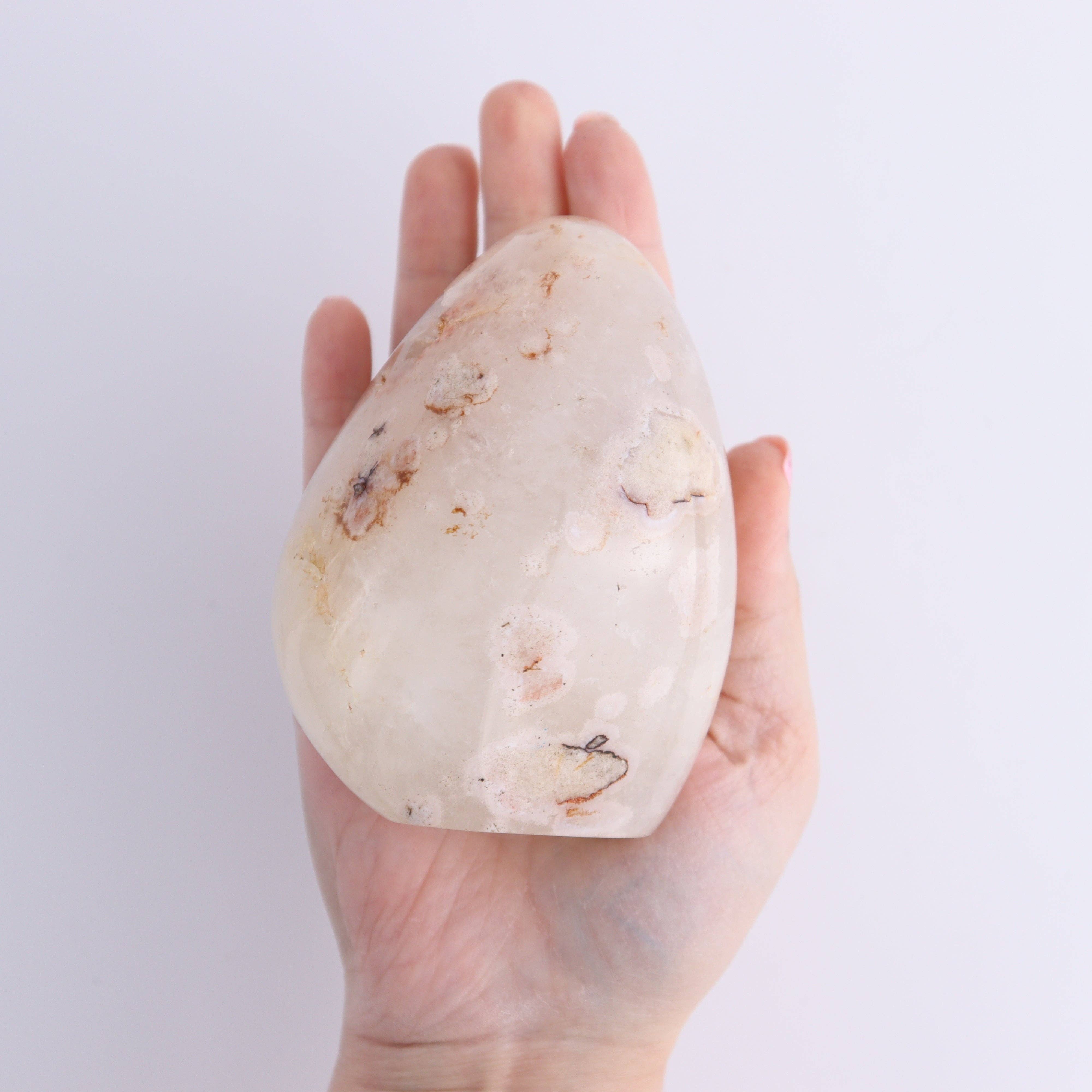 Mi Esperanza Minerals - Wholesale Spiritual Stone/Crystal - Flower Agate Freeforms Set of 65