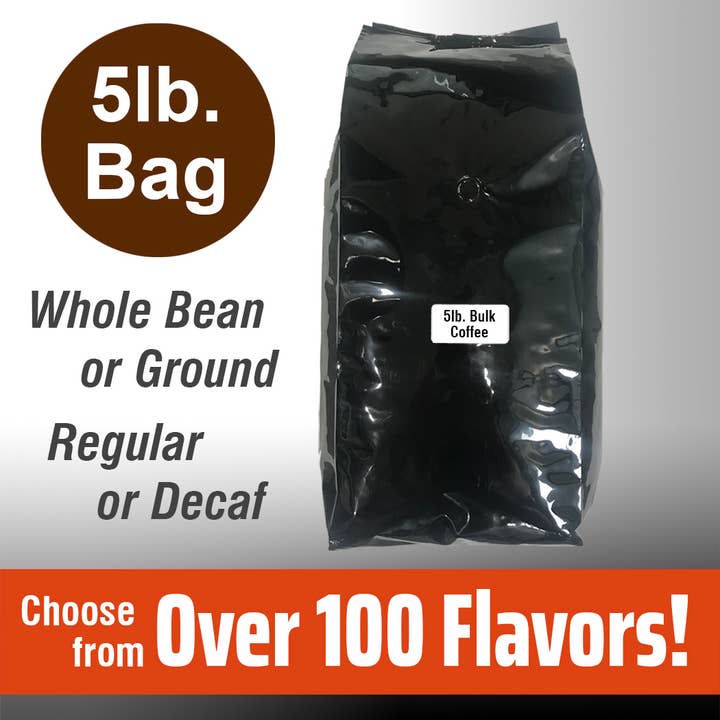 Neighbors Coffee - Gourmet Market - Wholesale Coffee Beans - Flavored Coffee – 5lb. Bags