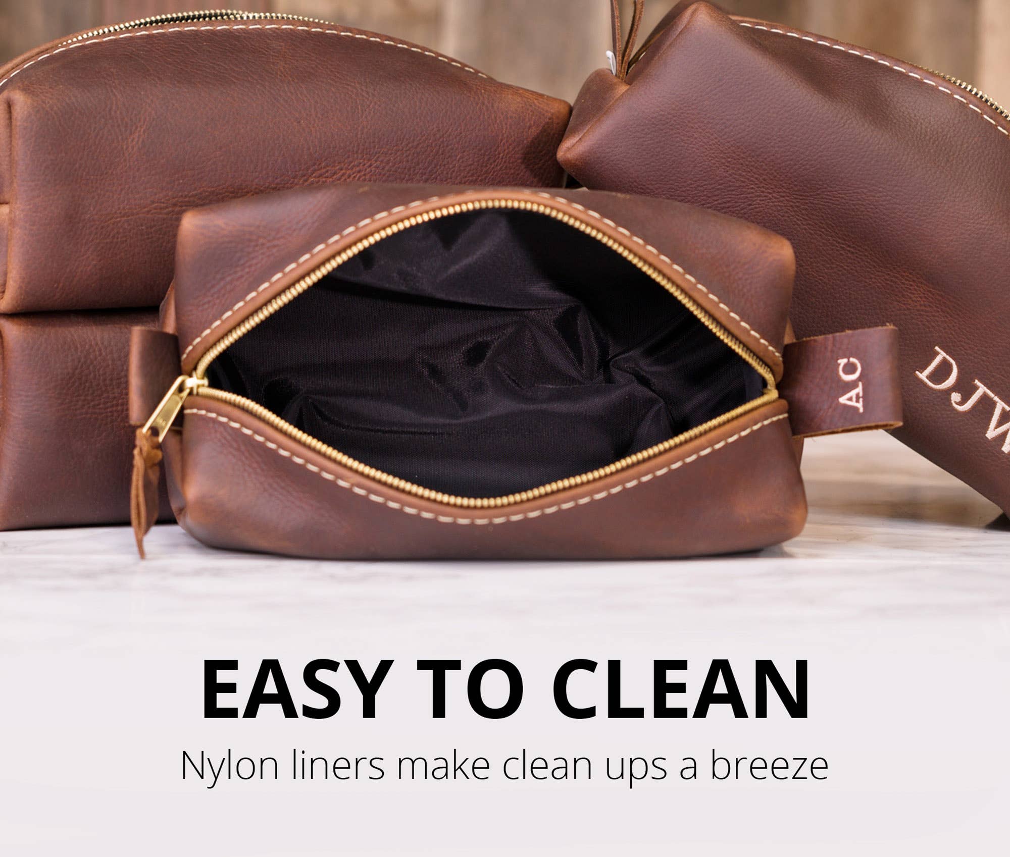 Lifetime Leather Co - Wholesale Toilettas - Heren - Leren toilettas8