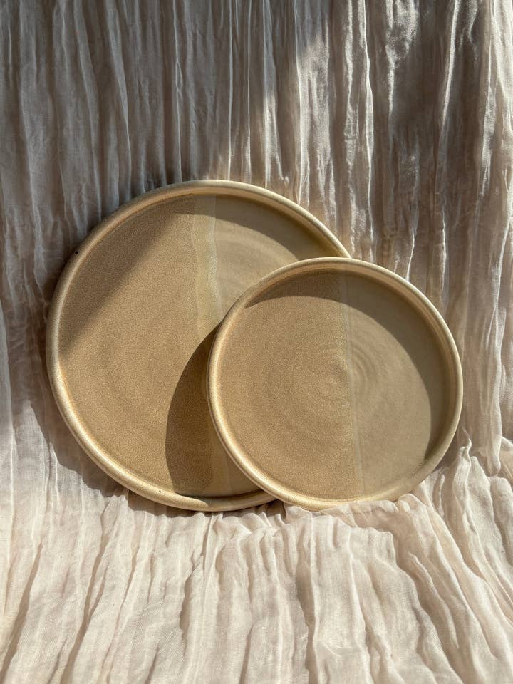 Low Tide Plate for wholesale by Charlotte Manser Ceramics