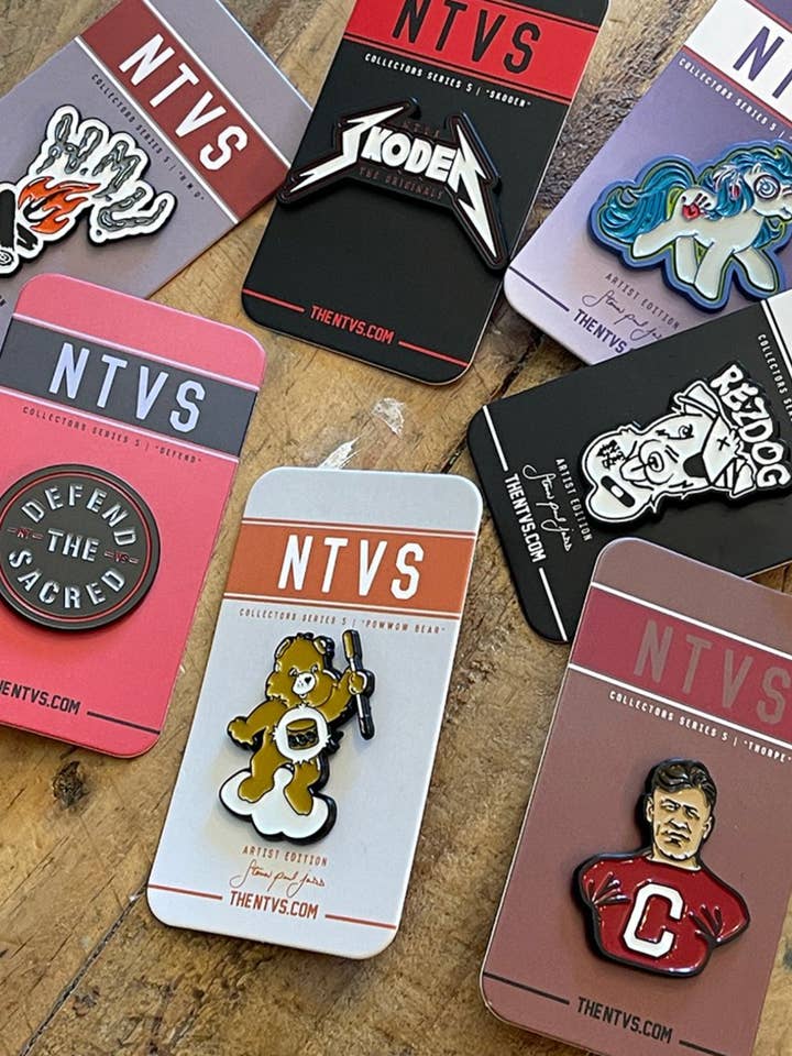 Limited Collectors Pins - NTVS & SPJ - Series 5 for wholesale by The NTVS