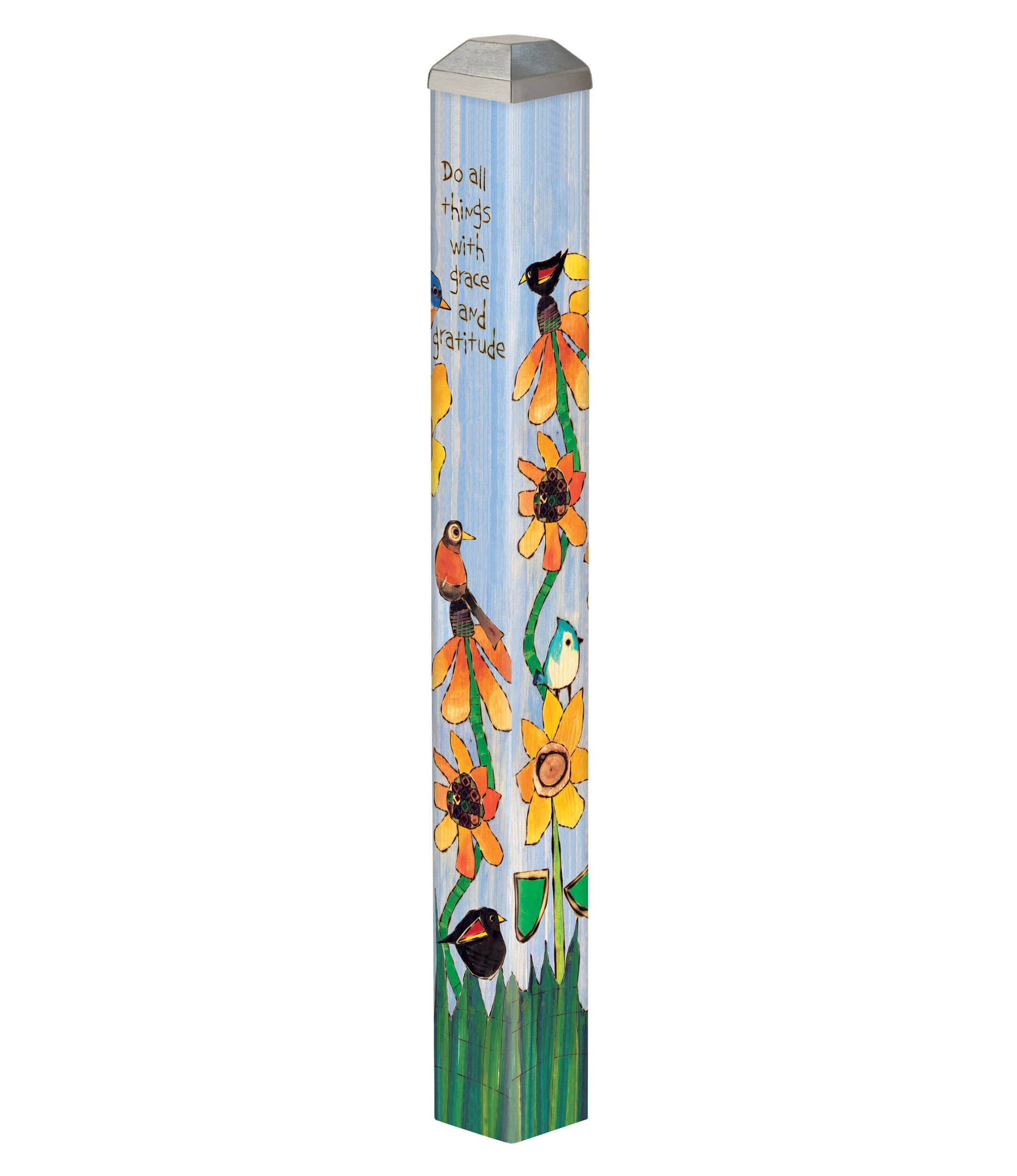 Studio M - Wholesale Outdoor Ornament/Decor - All Things 16" Mini Art Pole0